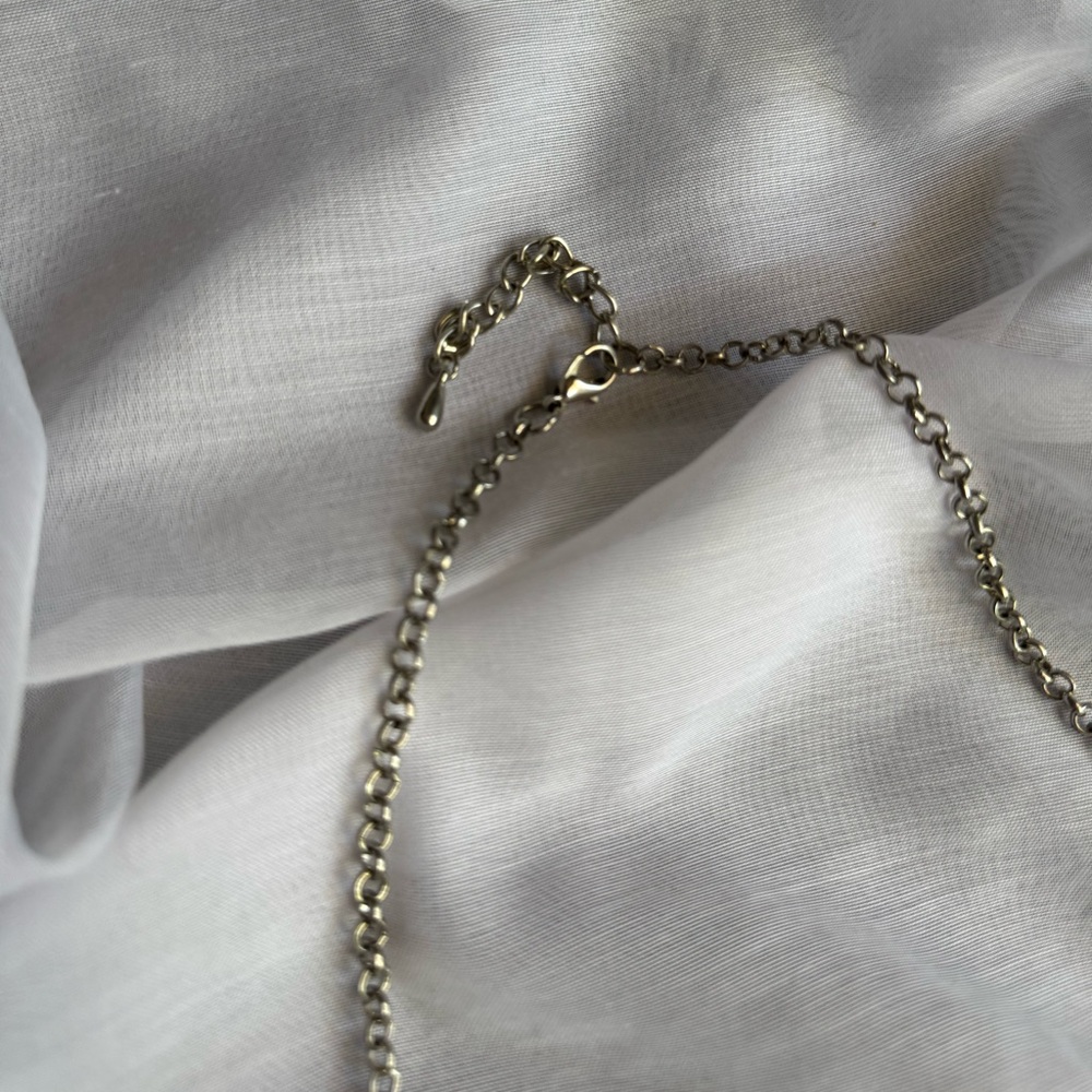 Chico’s Rhinestone Dangle Necklace - Picture 6 of 10